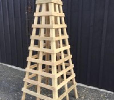 image of Bright's classic Flat pack wooden obelisk