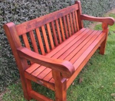 image of Classic English Garden Bench Seat 