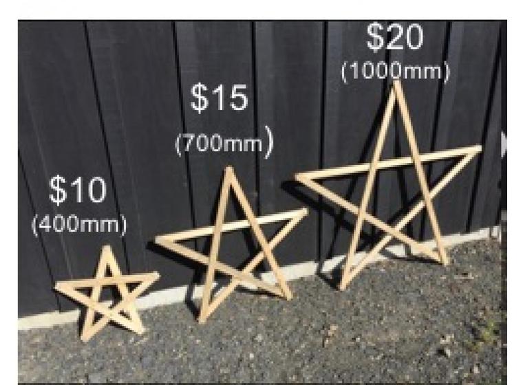 product image for wooden stars