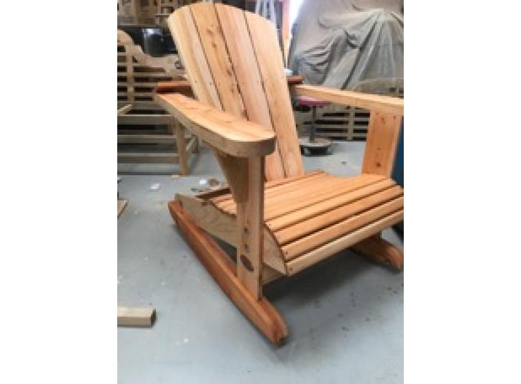 product image for Macrocarpa cape cod rocking chair