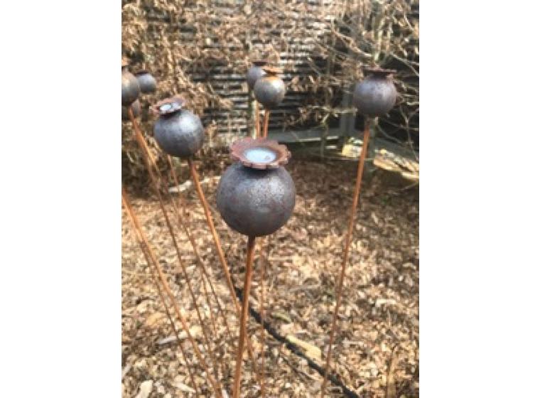product image for Metal Poppy seed head